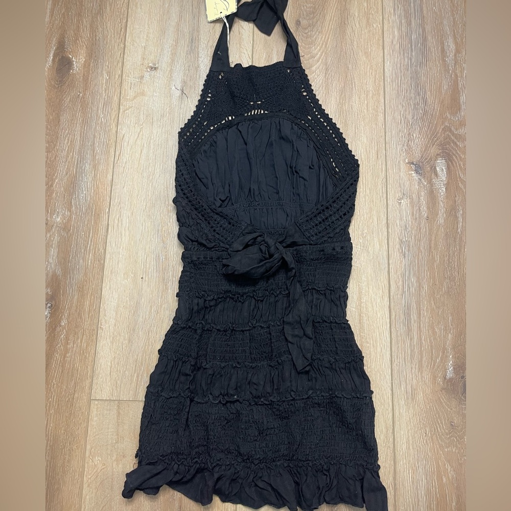 Black Halter Dress